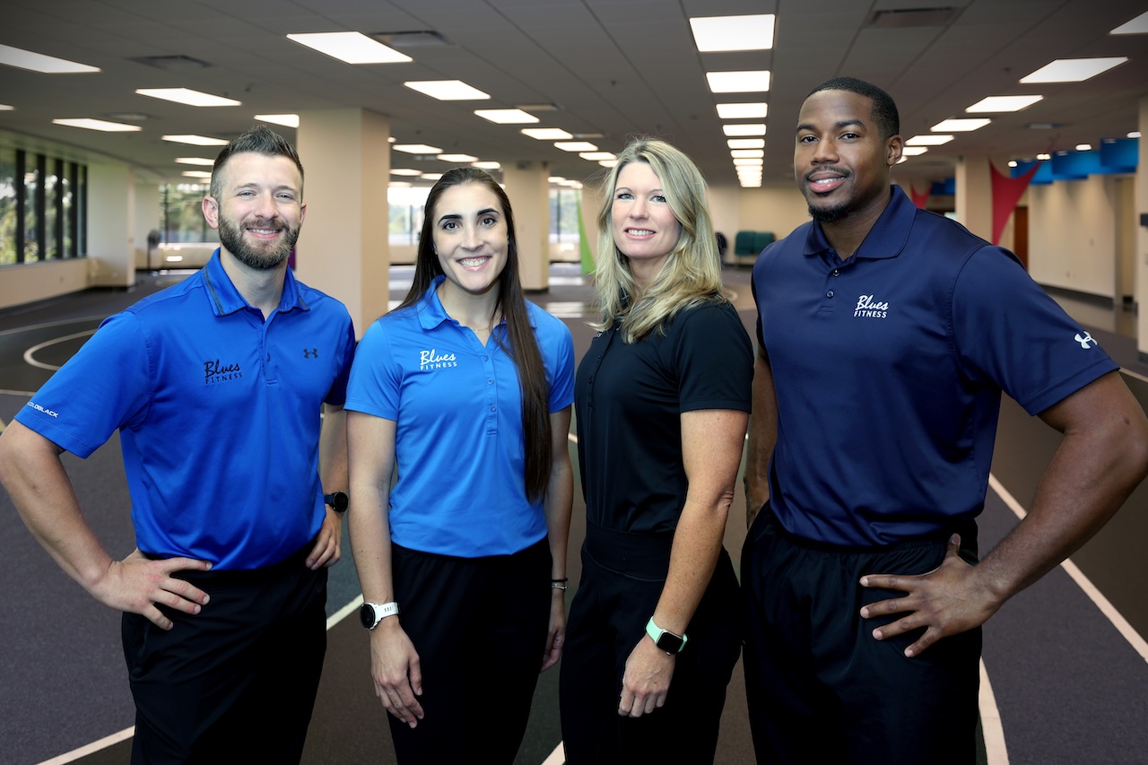 Blues Fitness Coaches Team Pic